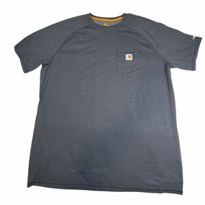 Carhartt Force Pocket T-Shirt Men’s 2XL Tall Gray Relaxed Fit Work Tee